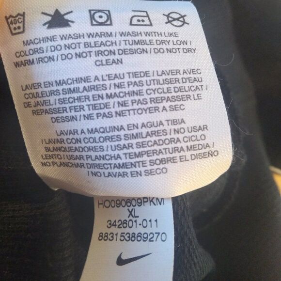 Vintage Nike Striped Zipper Track Jacket Warm Up Athletic - Picture 8 of 8